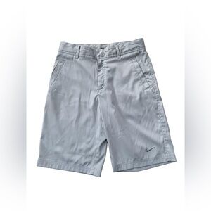 Nike Size L, 14-16, Light Khaki Dri-Fit Golf Shorts